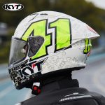 KYT ECE Motorcycle Helmet Big Tail Men's Four Seasons Universal Adult Motorcycle Full Helmet Motocross Helmet Casco Moto - Image 3